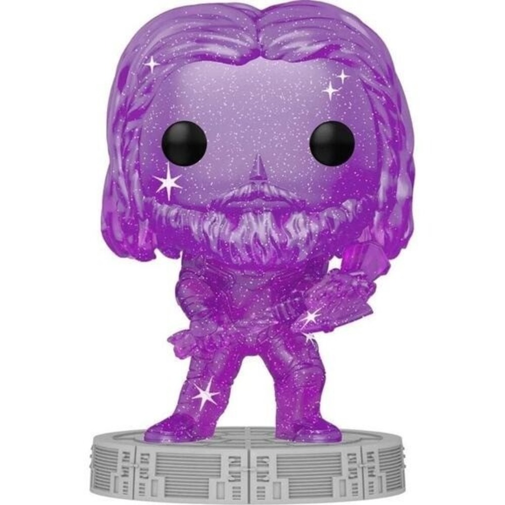Funko Pop Marvel Thor Infinity Saga Art Series 49 Glitter Purple